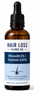 Minoxidil and Tretinoin hair loss serum The Hair Loss Clinic UK Minoxidil and Tretinoin hair loss serum The Hair Loss Clinic UK
